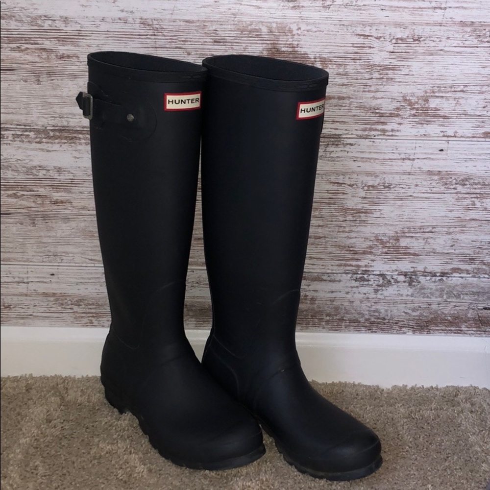 Hunter Grey Matte Boot